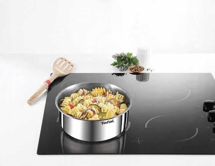 Zestaw patelni  garnków TEFAL Emotion Stal do wszystkich kuchenek 8 el