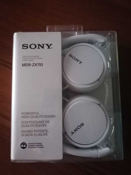 Słuchawki Sony MDR-ZX110 Białe NOWE!!!