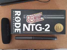 Rode NTG2 microfone Shotgun