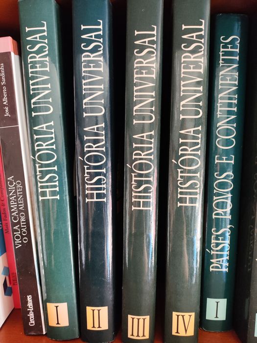 História universal 4 volumes círculo de leitores