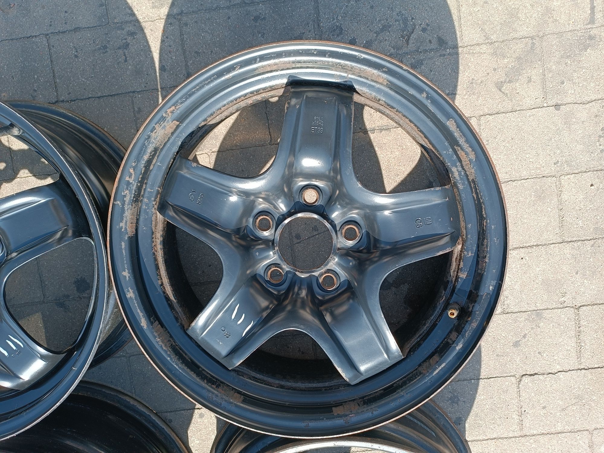 Felgi stalowe 16 Opel Vectra C Zafira B 5x110 ET39 6.5J16 nr III