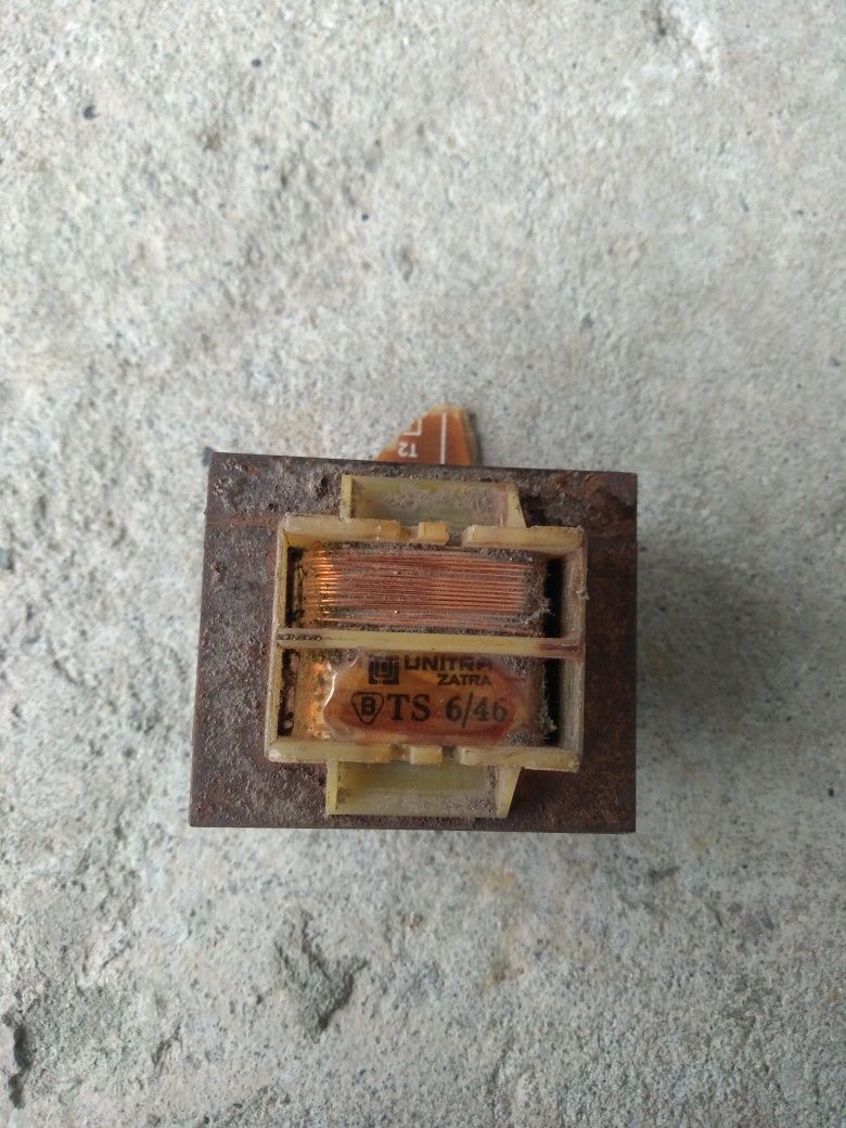 Transformator, Unitra Zatra TS 6/46, PRL vintage.