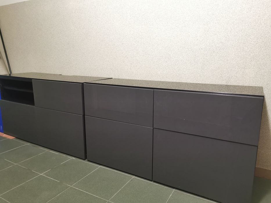 Ikea Besta regał, szafka, ława, pod tv, 240x65