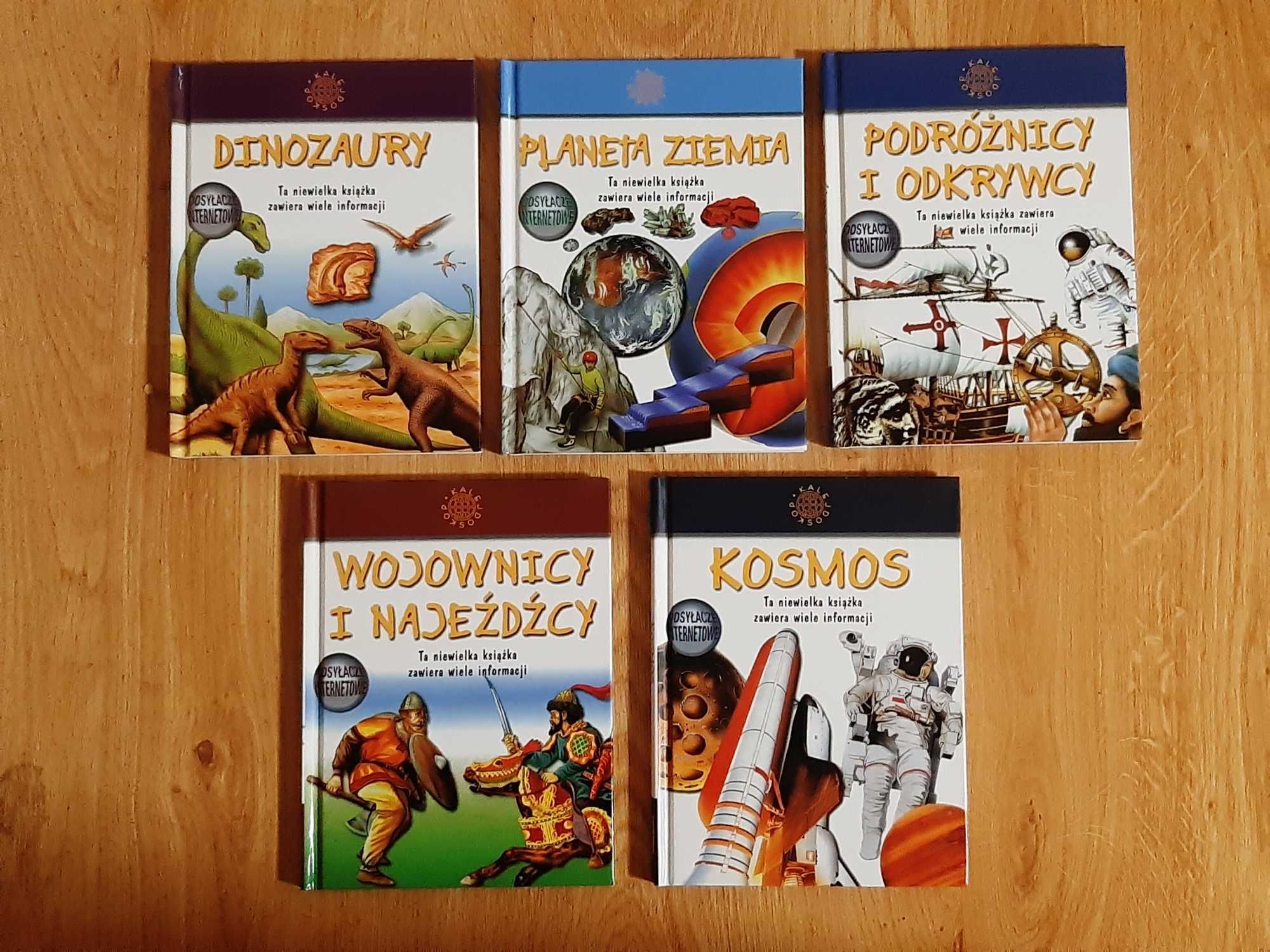 Kolekcja 5 albumów z serii Kalejdoskop wydawnictwa Mozaika