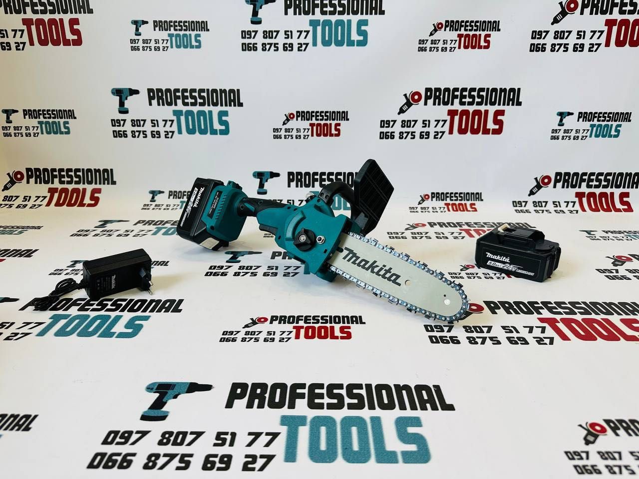 Аккумуляторная міні піла цепная Makita DUC2000Z Гілкоріз 20см 24V-5Ah