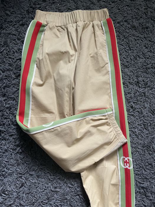 Стильні штани у стилі Gucci / спортивні штани з лампасами Розмір 130