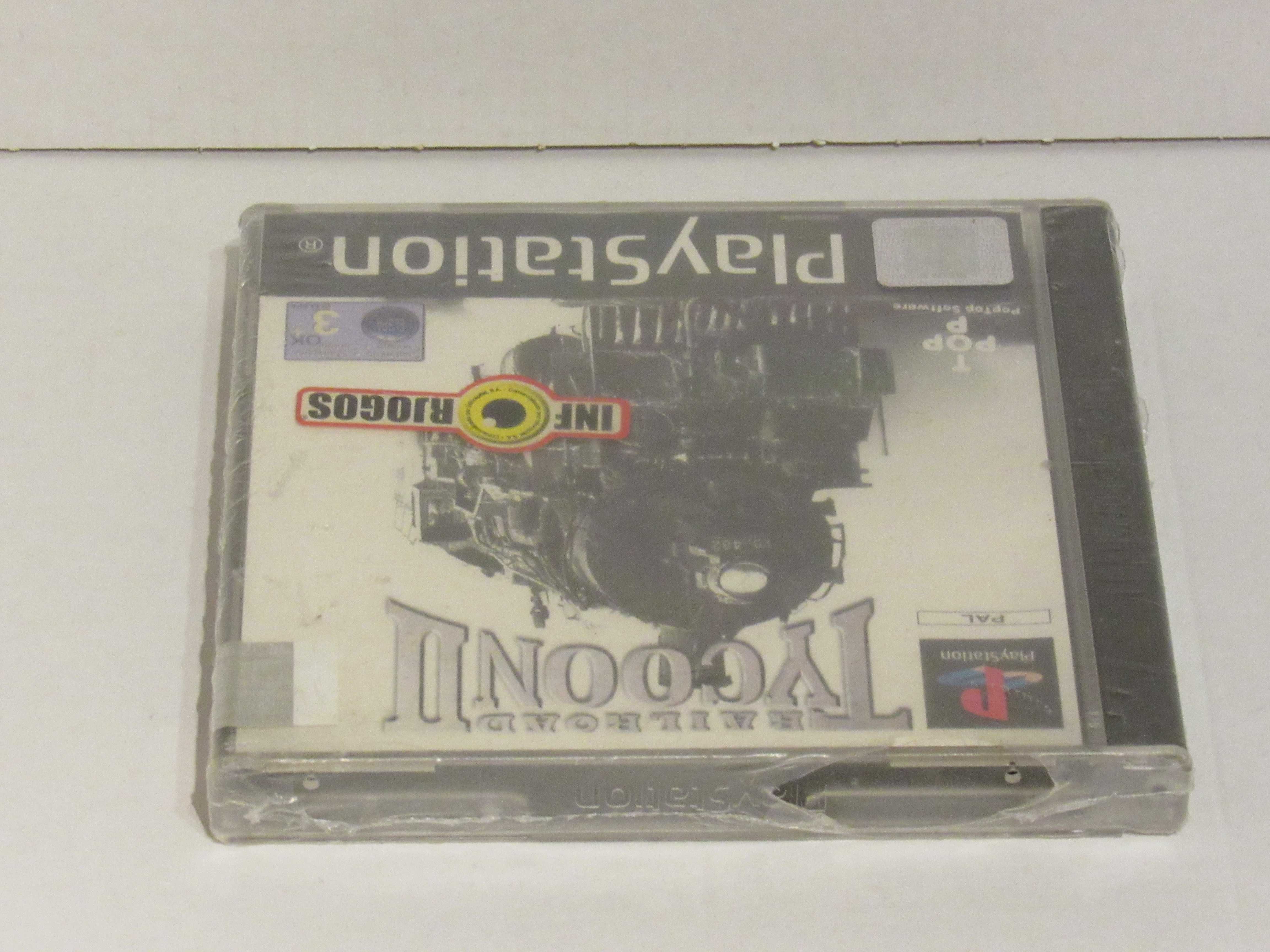 Jogo Playstation PS1 PSX PSOne Railroad Tycoon II novo selado