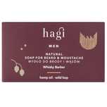 Hagi Naturalne mydło do brody i wąsów Whisky Barber 100g