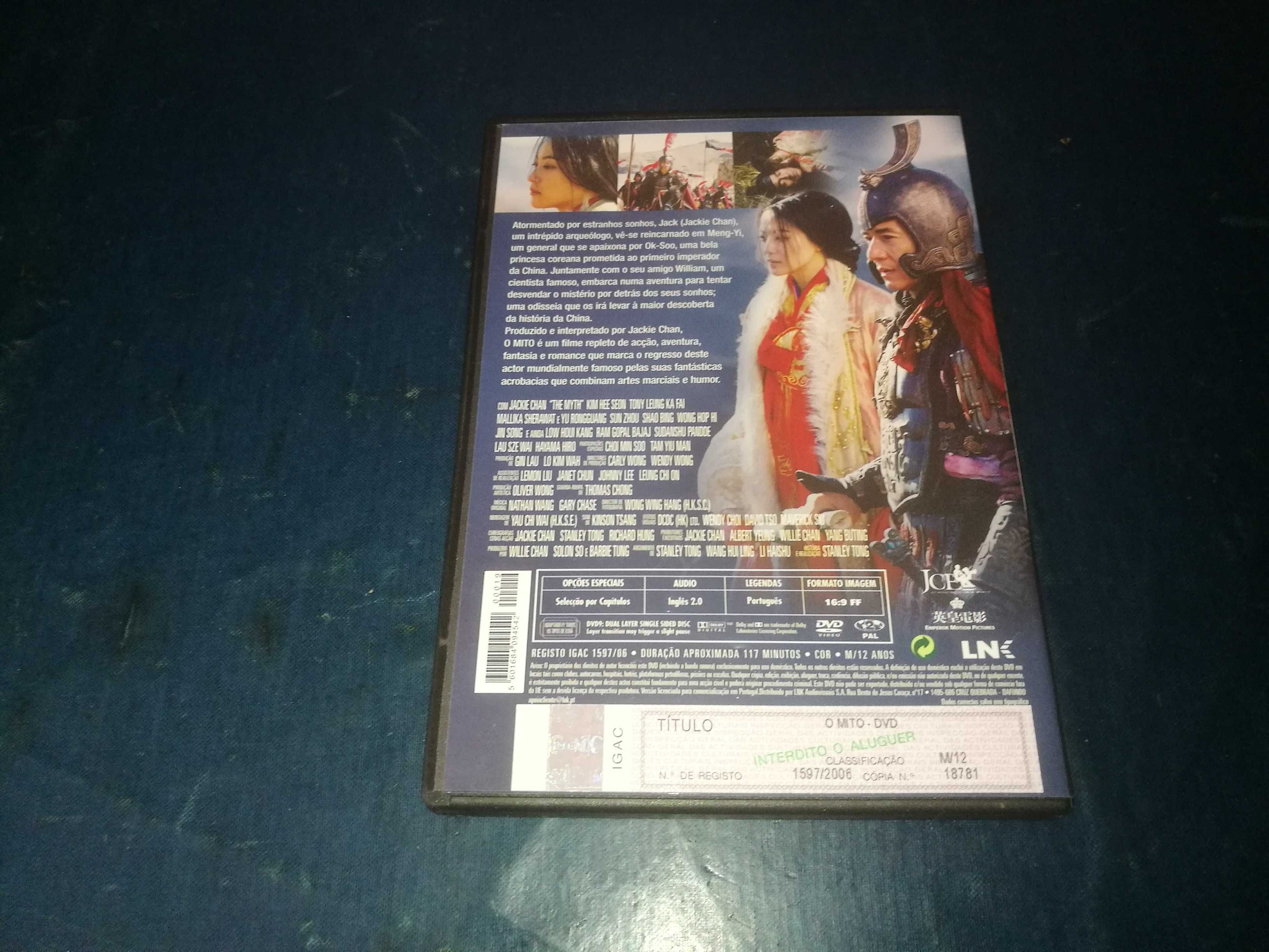 O MITO (JACKIE CHAN) DVD (legendagem em Português)