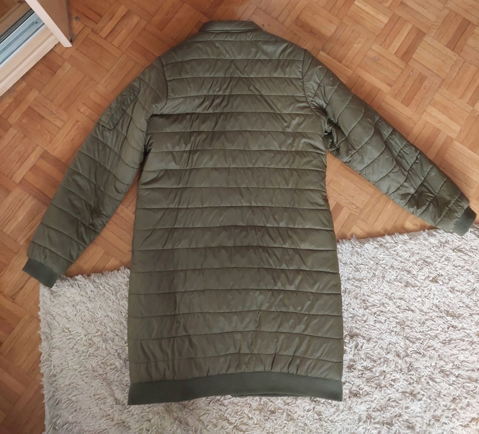 Kurtka jesienno-zimowa khaki ortalion