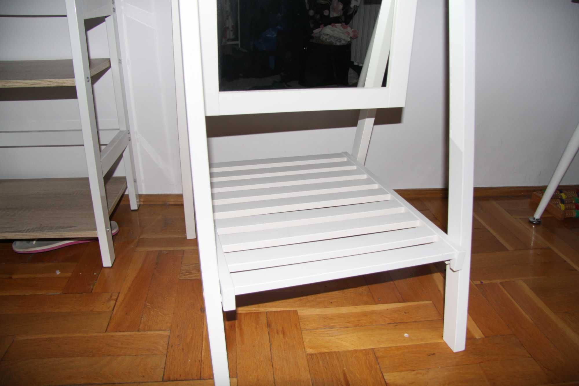 Stojące lustro ISFJORDEN białe IKEA