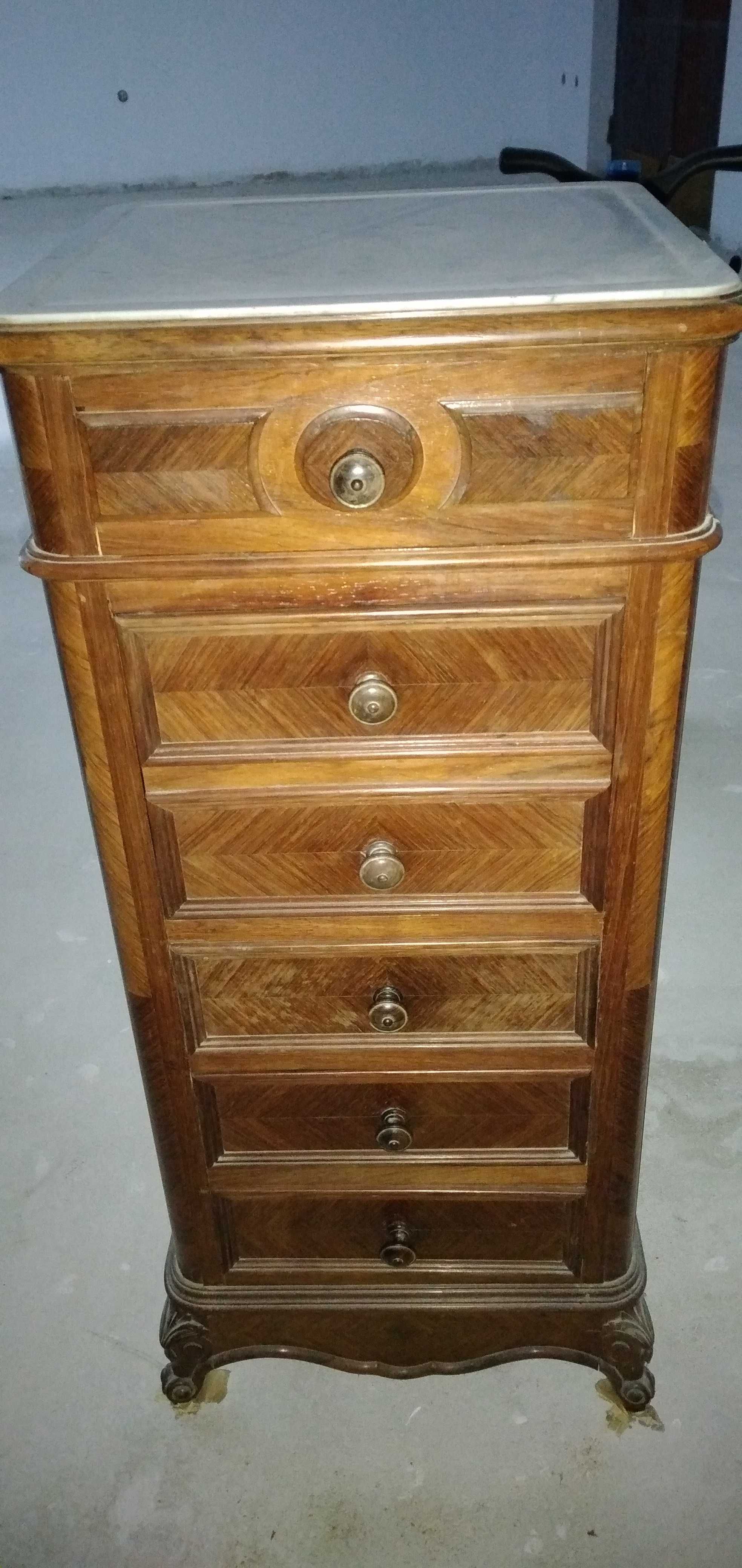 Mobília de quarto francesa estilo Romântico