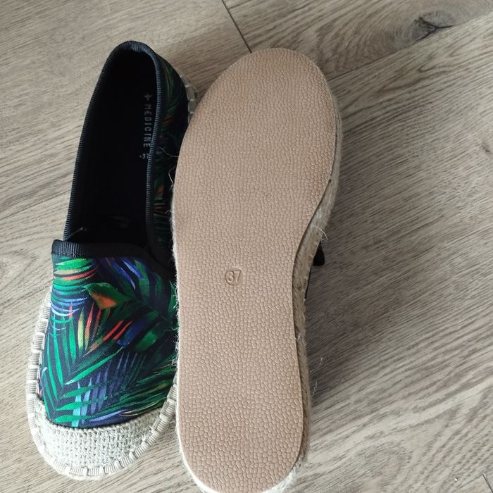 Buty espadryle róż 37