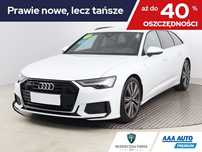 Audi A6 Limousine 40 TDI Sport , Salon Polska, Serwis ASO, 204 KM, Automat, Skóra, Navi,