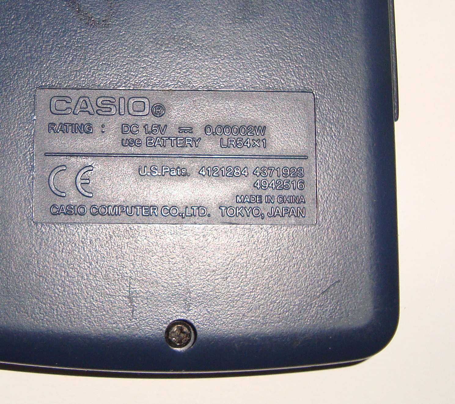 Калькулятор карманный 8-розр. Casio HL-820ER 104х62,5х10 мм Самовівіз