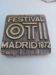 Medalhas festival Madrid ,bombeiros ,Colombo