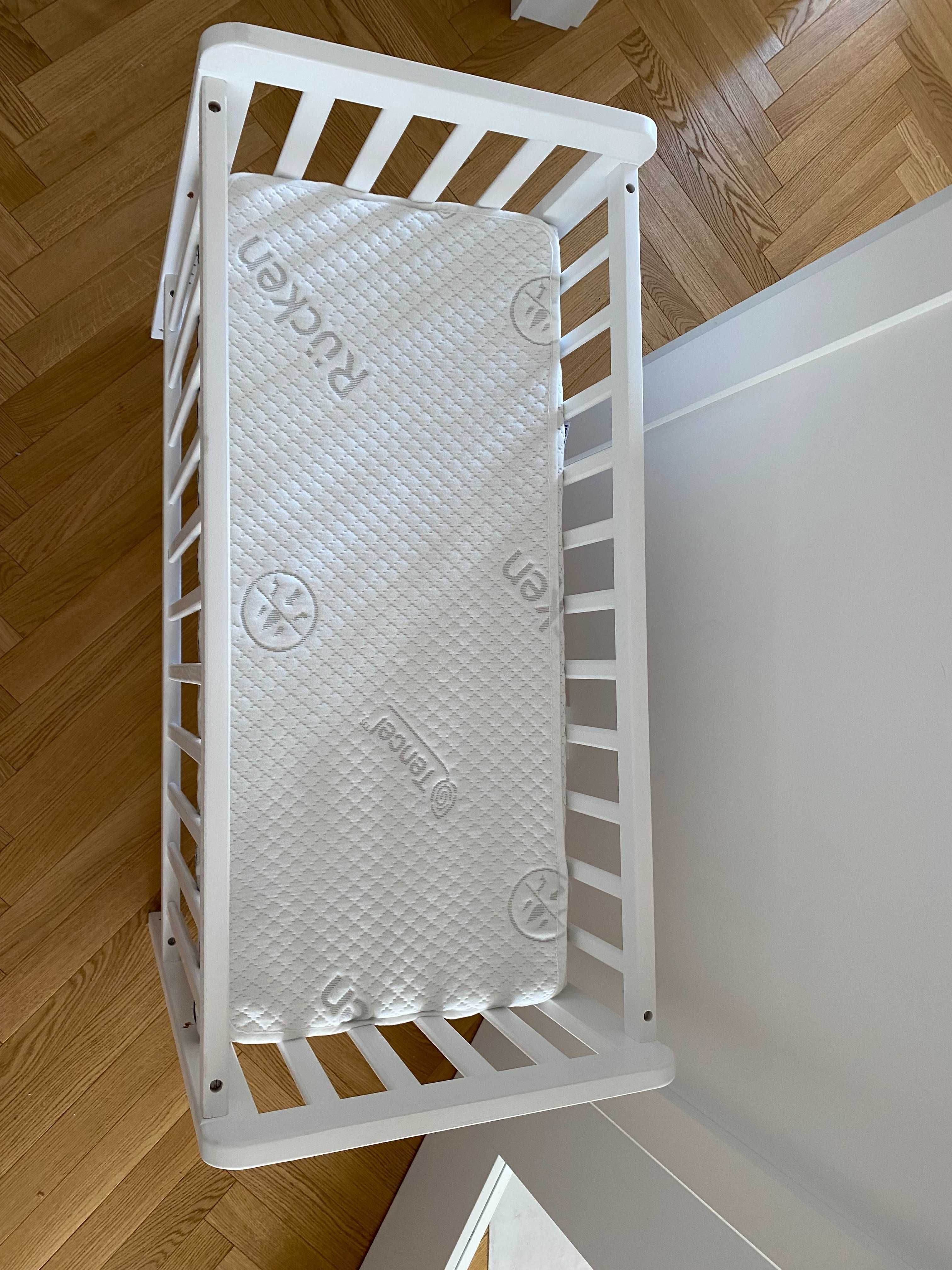 Dostawka mini-łóżeczko 90×40 z materacem