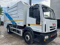 Iveco 150E22 Myjka pojazd do mycia i dezynfekcji pojemników na odpady / śmieci FARID  super stan jak nowa mycie gorącą wodą 6,41 + 5,79 m3