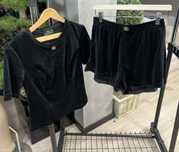 Welurowy komplet Ricco Bella L