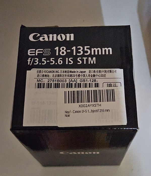Nowy Canon EF-S 18-135mm f/3.5-5.6 IS STM