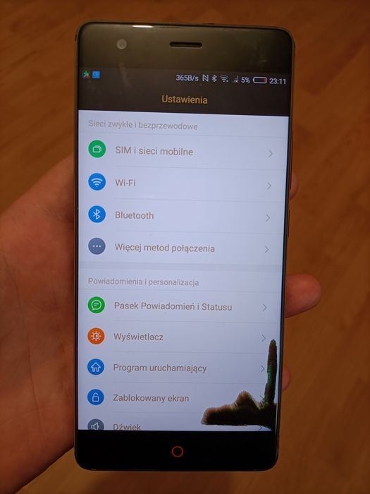 Nubia Z17 Lite uszkodzony sprawny telefon smartfon dotykowy