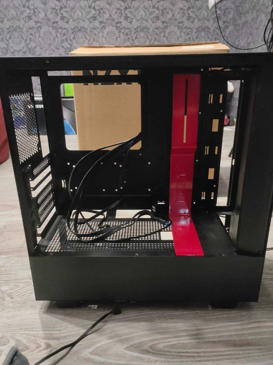Корпус NZXT H500 Matte Blac+Red CA-H500B-BR