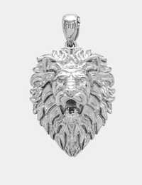 Marcozo Lion Pendant + 24" Franco Chain