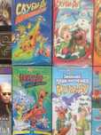 Видеокассеты VHS с мультфильмами
