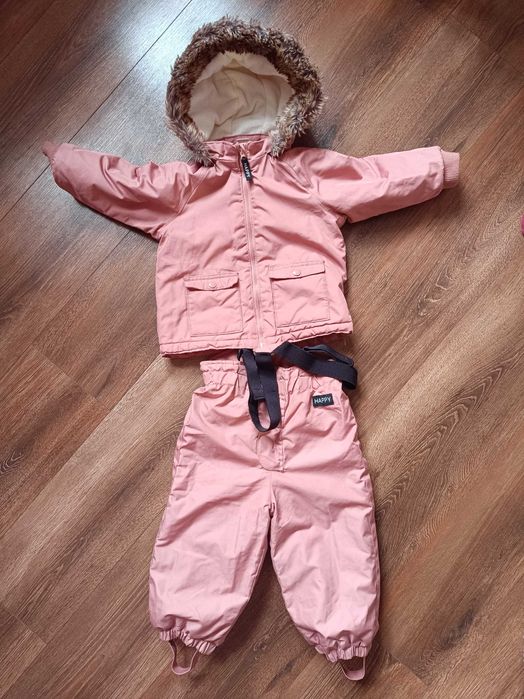 Komplet zimowy H&M kurtka, spodnie rozmiar 86