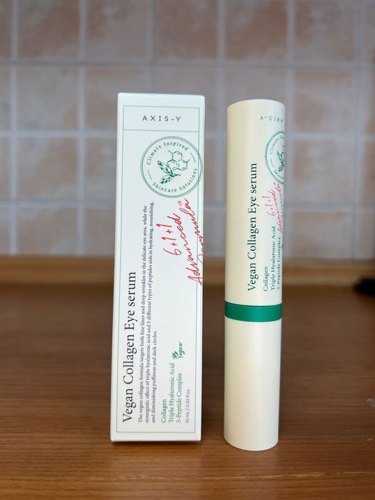 Зволожуюча сироватка навколо очей AXIS-Y - Vegan Collagen Eye Serum