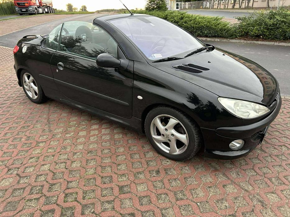 Puegeot 206 CC Cabrio 1.6 Benzyna Gaz Alu Klima