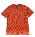 Gucci Made in Italy Pomarańczowy t shirt M ostatnia sztuka