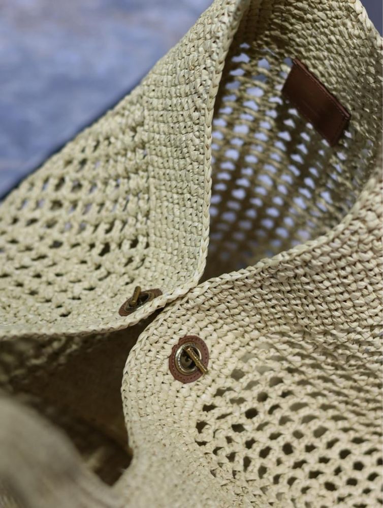 Torebka Icare YSL Raffia Neutral