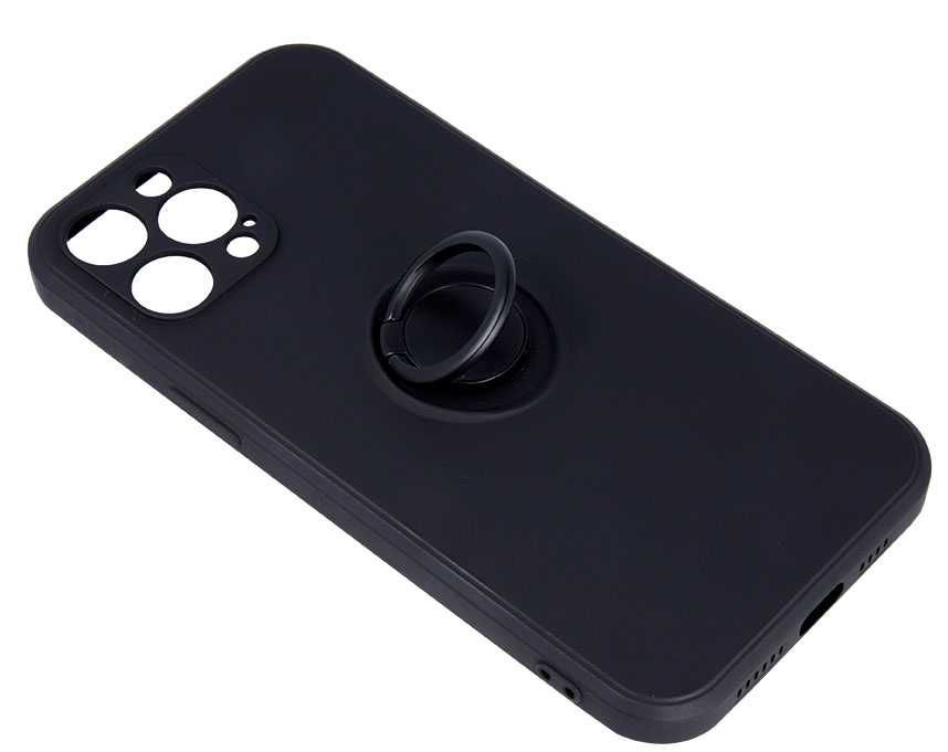 Plecki, Etui Finger Grip do Xiaomi Redmi 9A, 9AT, 9i kolor: czarny