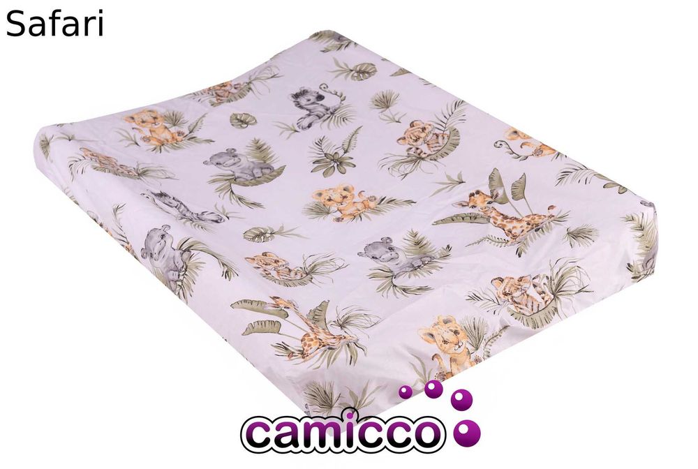 PRZEŚCIERADŁO pokrowiec na przewijak 70x50 z BAWEŁNA gumką przewijaki