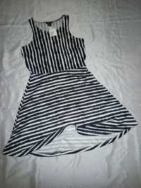 H&M piękna sukienka zebra M