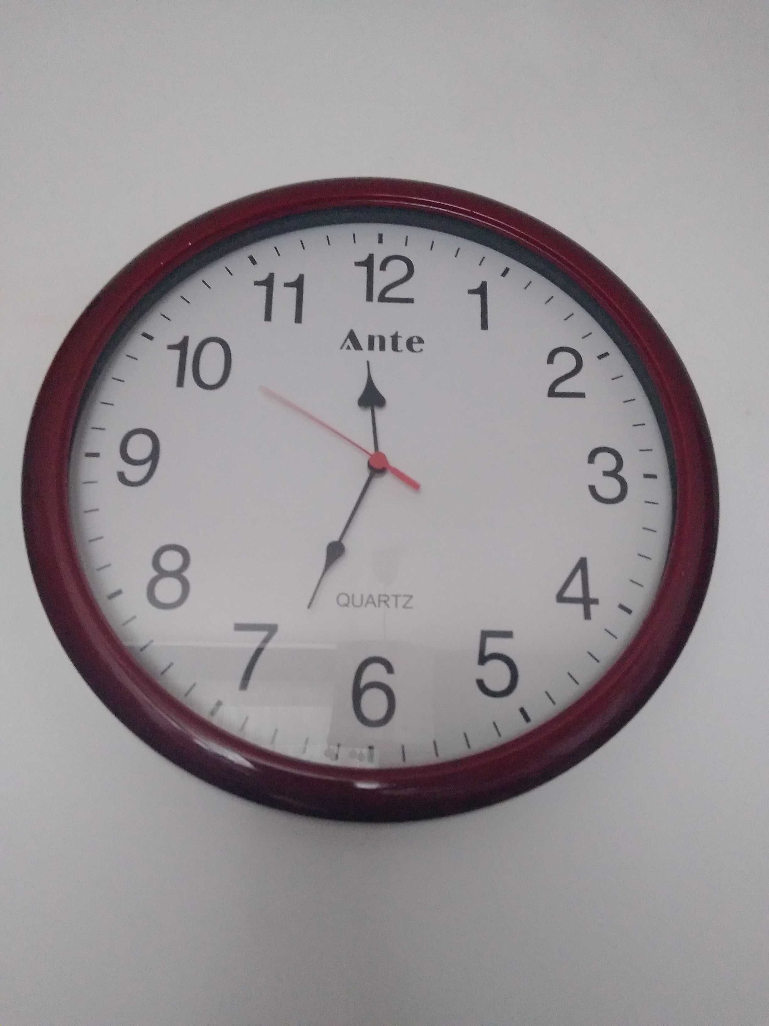 Relógio de parede, com vidro - diâmetro 37cm