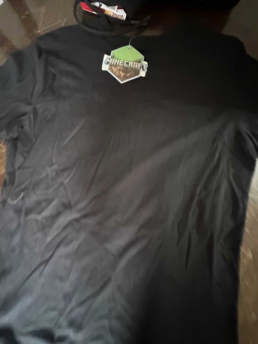 t-shirt minecraft preta S