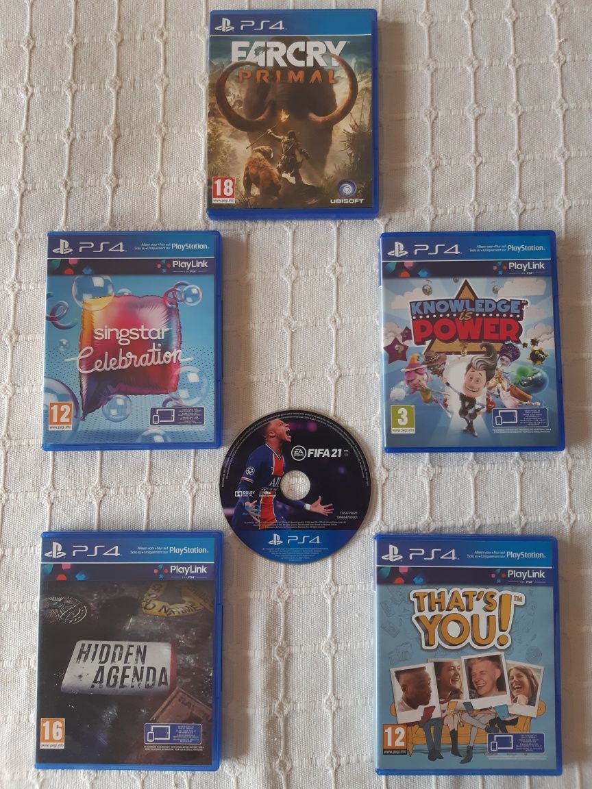 Jogos ps4 (preço por cada um)