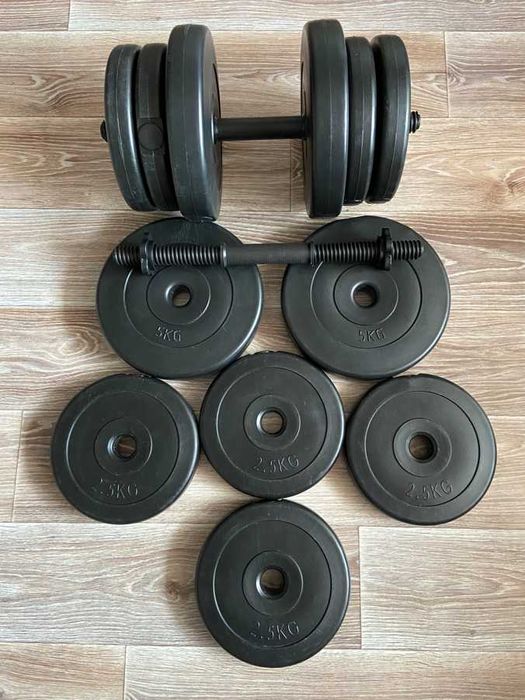 Гантелі розбірні 2 х 20 кг гантели новые разборные