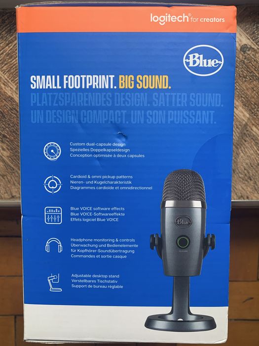 Мікрофон Blue Yeti Nano Logitech