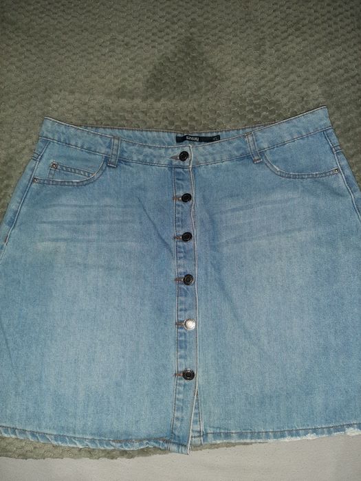 Spódnica jeansowa XL
