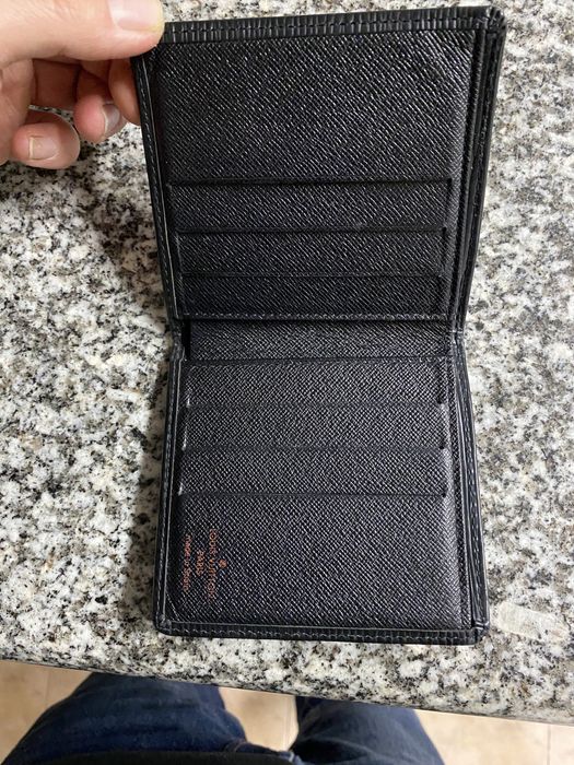 Carteira Louis Vuitton Black Epi Leather original