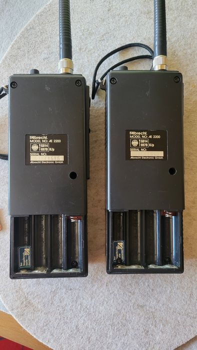 CB radio ręczne Albrecht AE 2200 2 szt.
