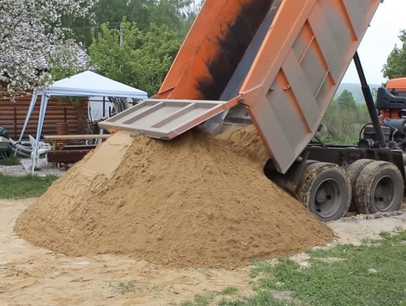 Пісок доставка піску