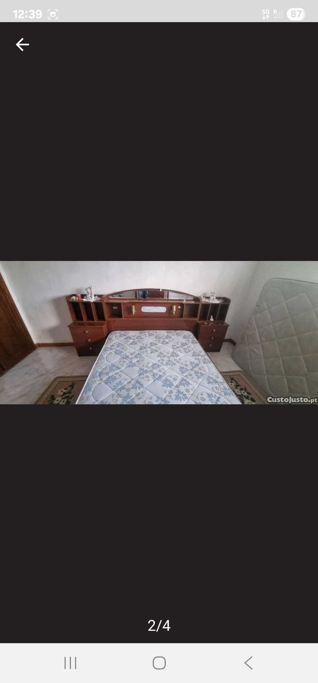Conjunto cama casal