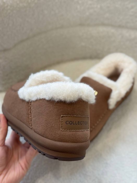 Тапки лофери miu miu замш 37,39р беж і коричневий колір