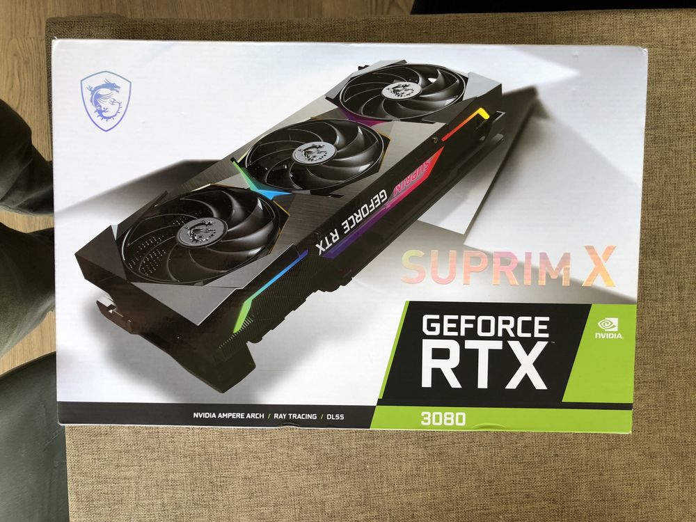 Placas RTX 3080 variadas