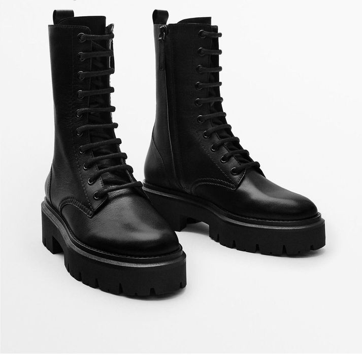 Продам чоботи Massimo Dutti. 100% шкіра