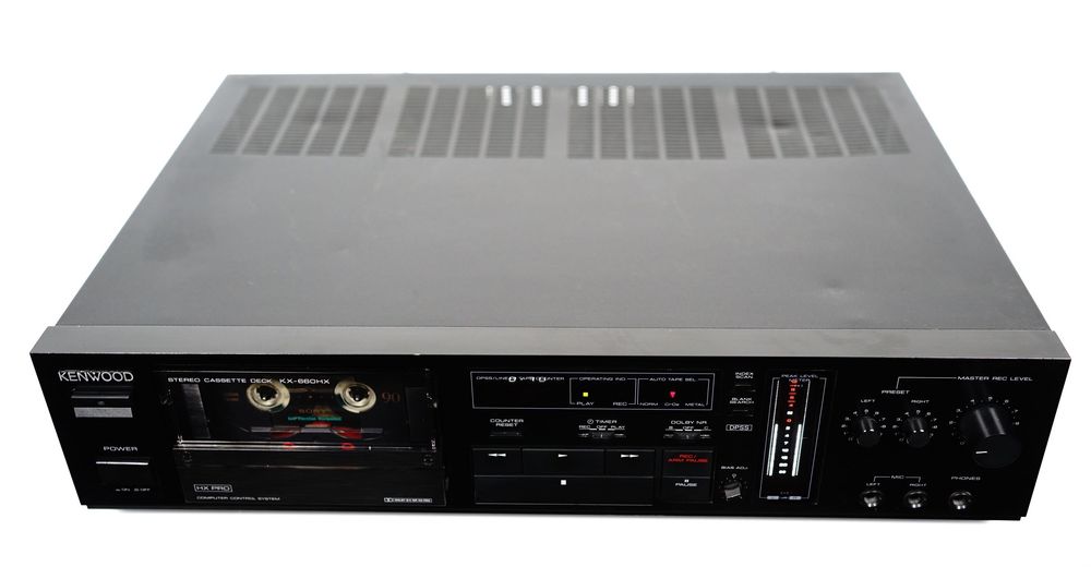 Rewelacyjny RETRO deck KENWOOD KX-660HX *Index DPSS HX PRO Dolby B C